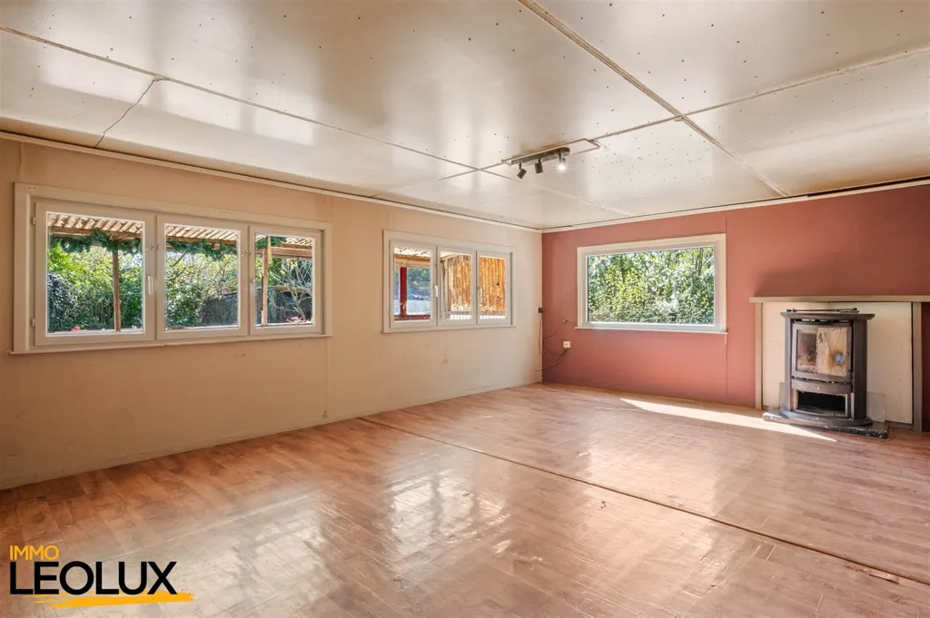 Séjour - Chalet de 2 Chambres au Cœur d'Asse