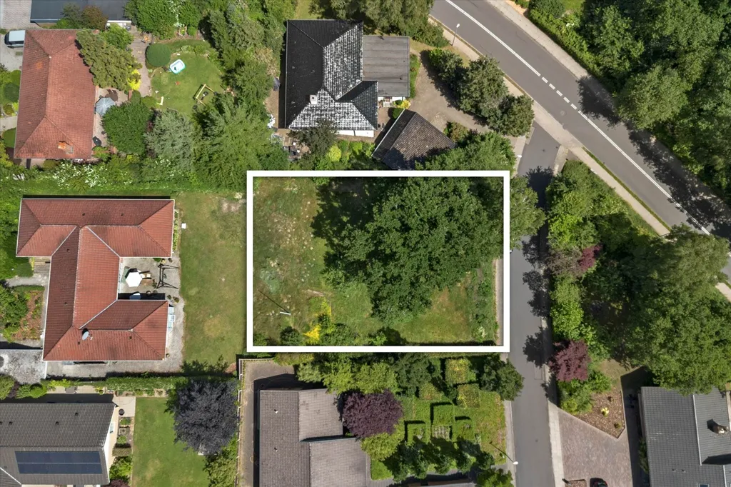 Vista aerea - Year-Round Plot with 5G Coverage in Silkeborg