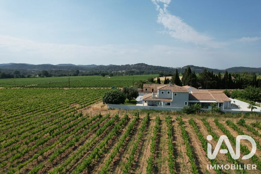 Vista aerea - Modern Villa with Mountain View near Hyères