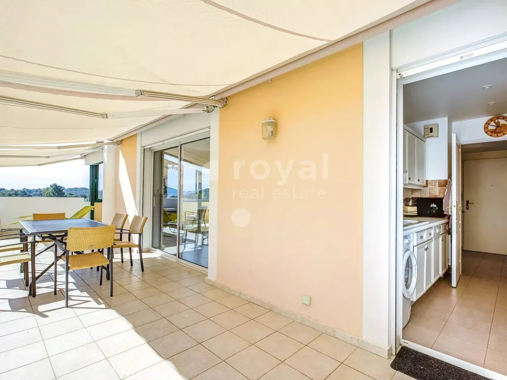 Terrass - Apartment with Golf View in Royal Mougins Golf