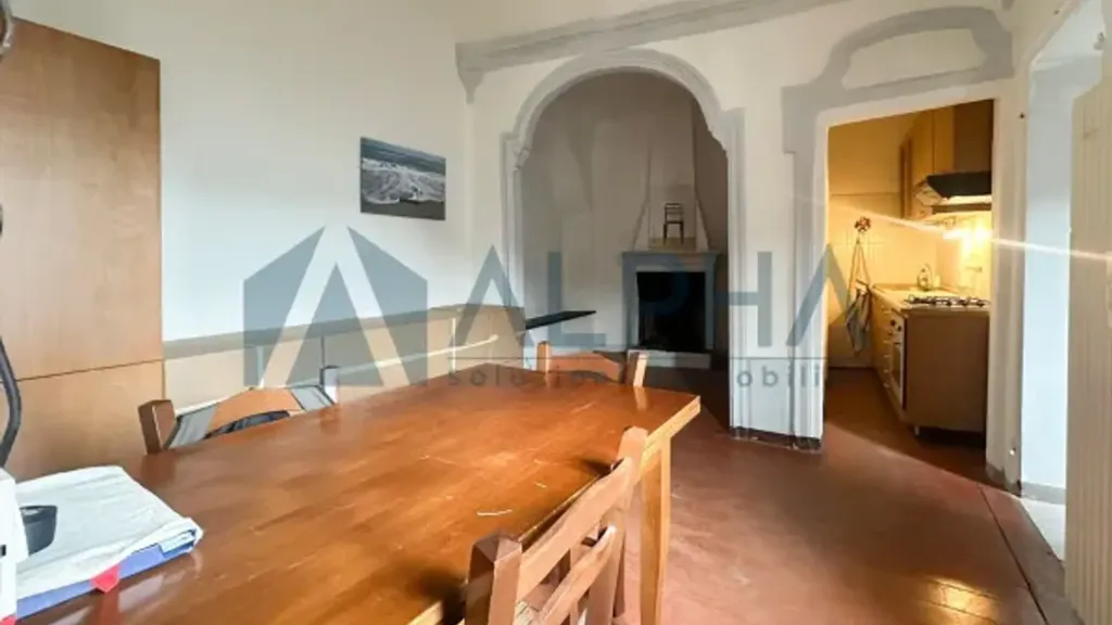 Dining Room - 3-Room Apartment with Terrace in Bagnacavallo