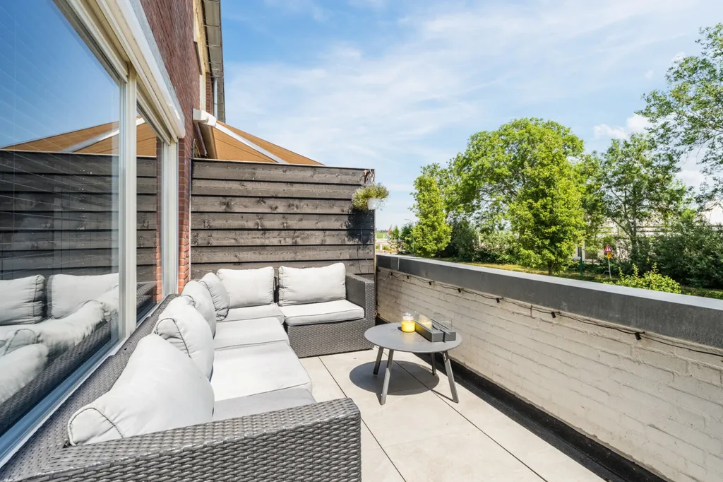 Terrasse - Maisonnette with Garden View in Linschoten