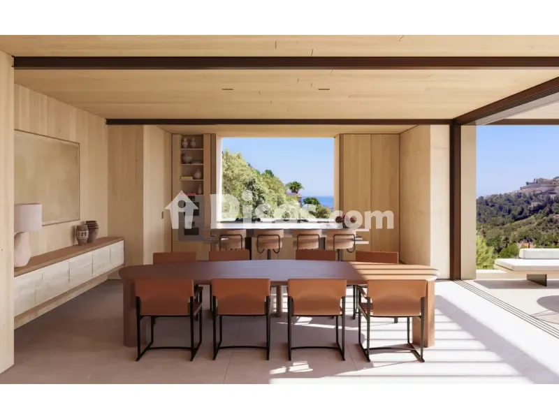 Sala da pranzo - Contemporary Villa with Infinity Pool in El Madroñal
