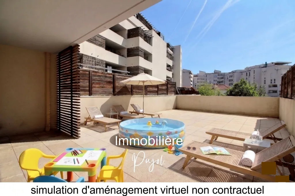 Terrasse - Appartement T3 avec Grande Terrasse à Marseille