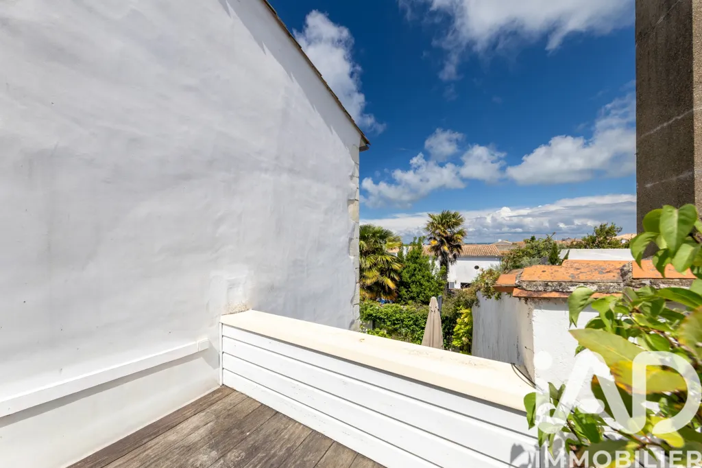 Terrasse - Villa rénovée avec vue mer à Saint-Martin-de-Ré