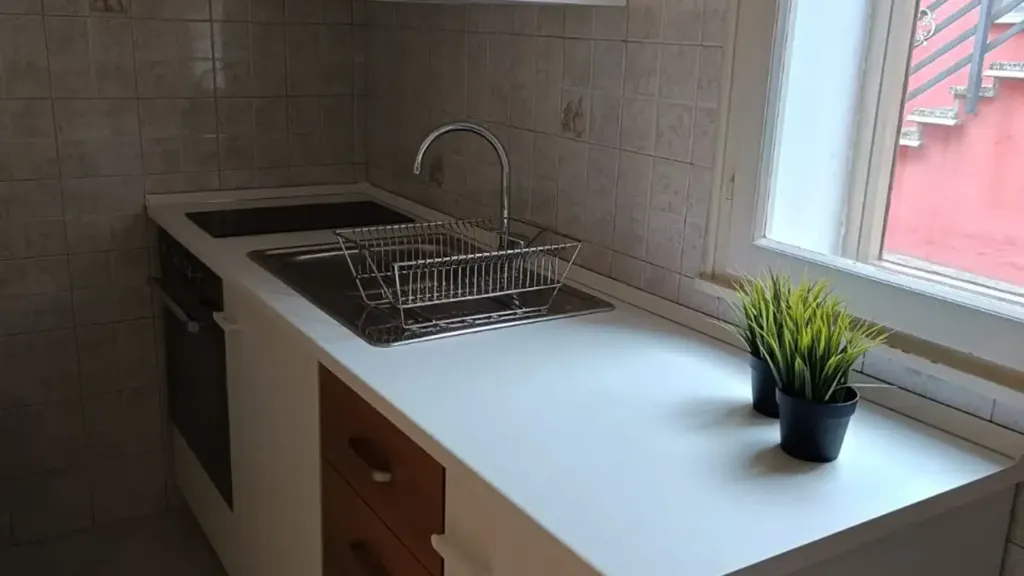 Cuisine - Ground Floor Trilocale with Garage in Albignasego
