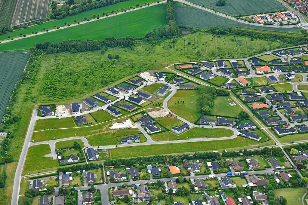 Vue aérienne - Year-Round Plot with 5G Coverage in Skælskør