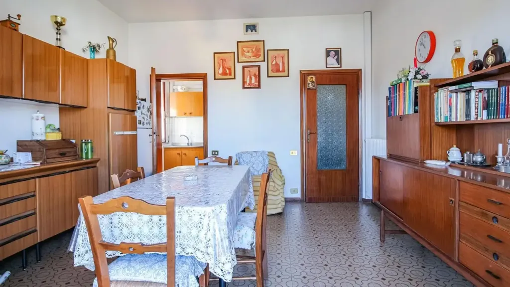 Dining Room - Apartment with Balcony in Vecchiano Centre