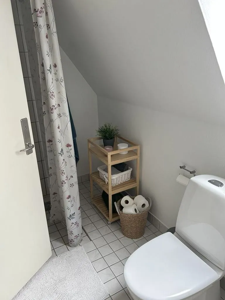 Bathrooms - Bright Apartment with Garden View in Haderslev