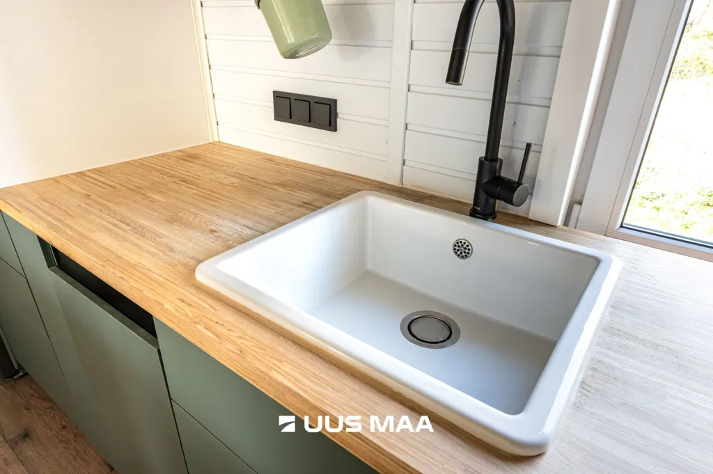 Köök - Modern Apartment with Sauna in Laulasmaa