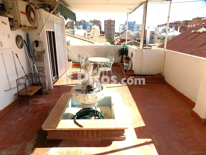 Terrasse - Loft with Terrace near Malvarrosa Beach