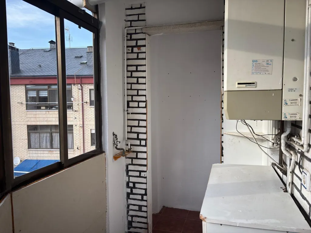 Balcon - Bright Apartment with Garage in Bembibre