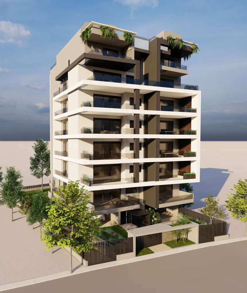 Under Construction Flat with Sea View in Alimos