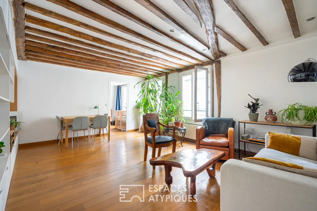 2-room apartment in Paris 3ème