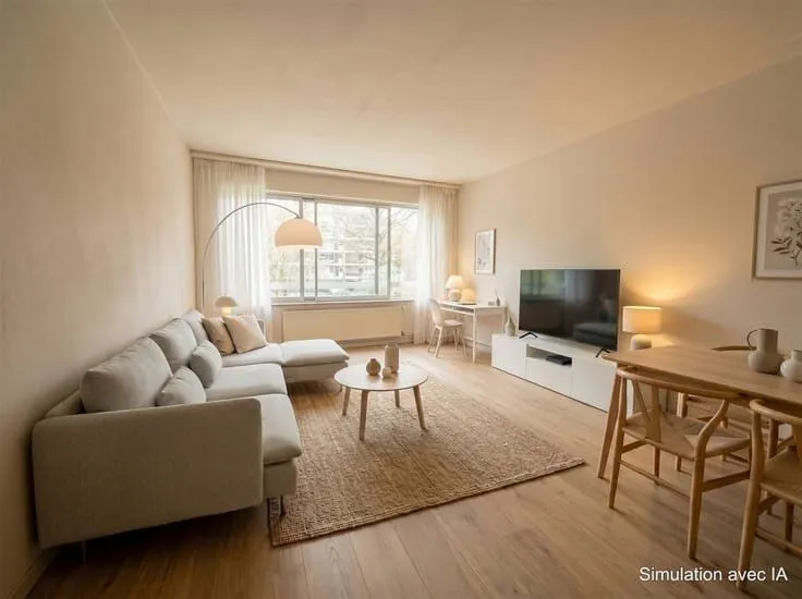 Séjour - Appartement en Résidence à Bruxelles