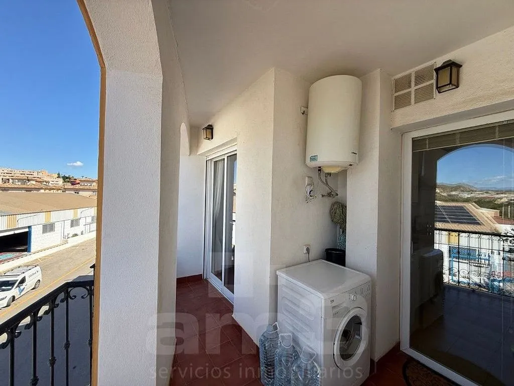 Balcony - Penthouse with Pool in Vera Ciudad