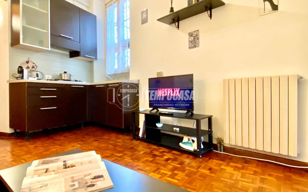 Séjour - Armed Two-Bedroom Apartment in Milan