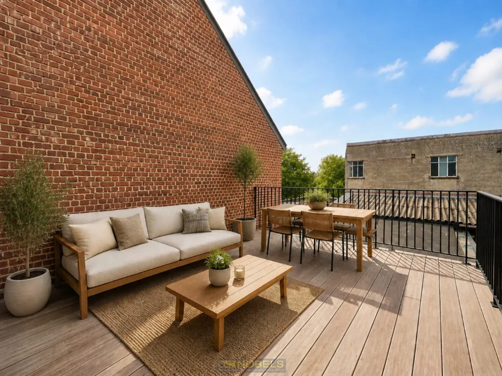 Terrasse - Duplex Spacieux avec Terrasse à Lierde