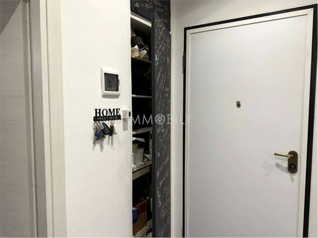 Entrée - Rustic-Style Flat with Balcony near Parco Ruffini, Turin