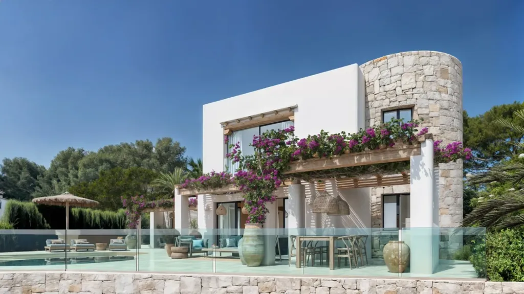 Bassein - Ibiza Style Villa with Sea Views in Moraira
