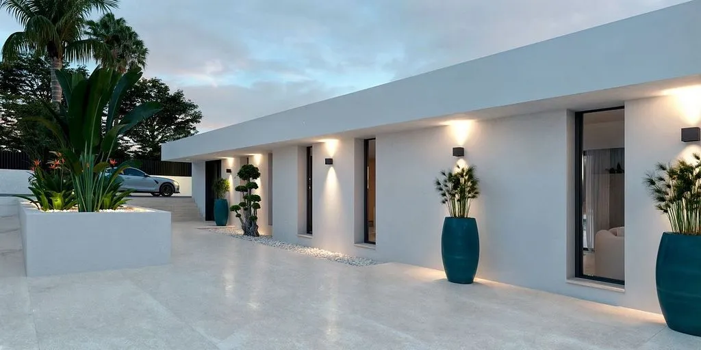 Terrass - Villa with Pool and Sea View in Calpe