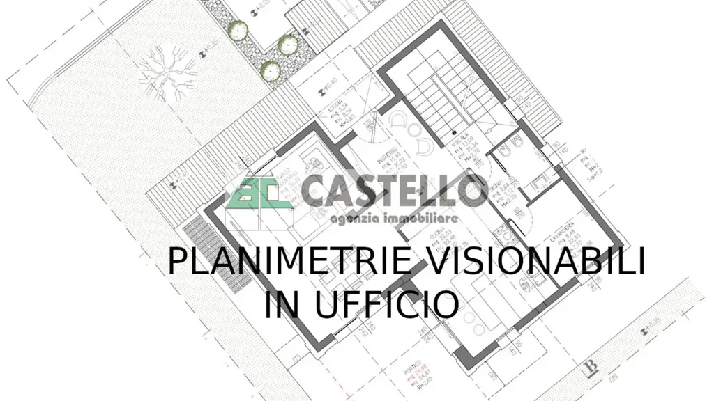 Plan - New Villa with Private Garden in Borgoricco