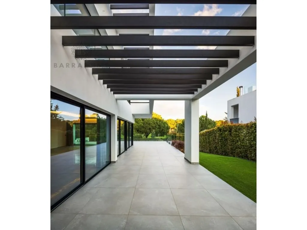 Terrace - Contemporary Villa with Golf View in Vilamoura