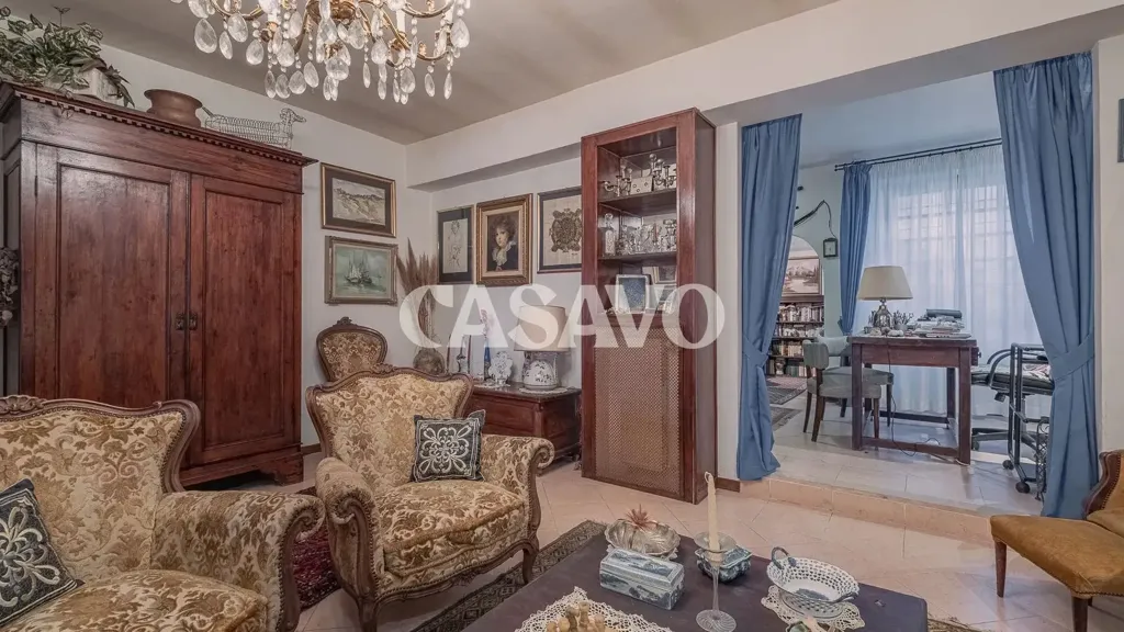 Living Room - Bifamiliar Villa with Garden in Formello