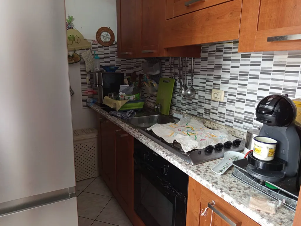 Kitchen - Bright Apartment with Terrace in Central Piombino