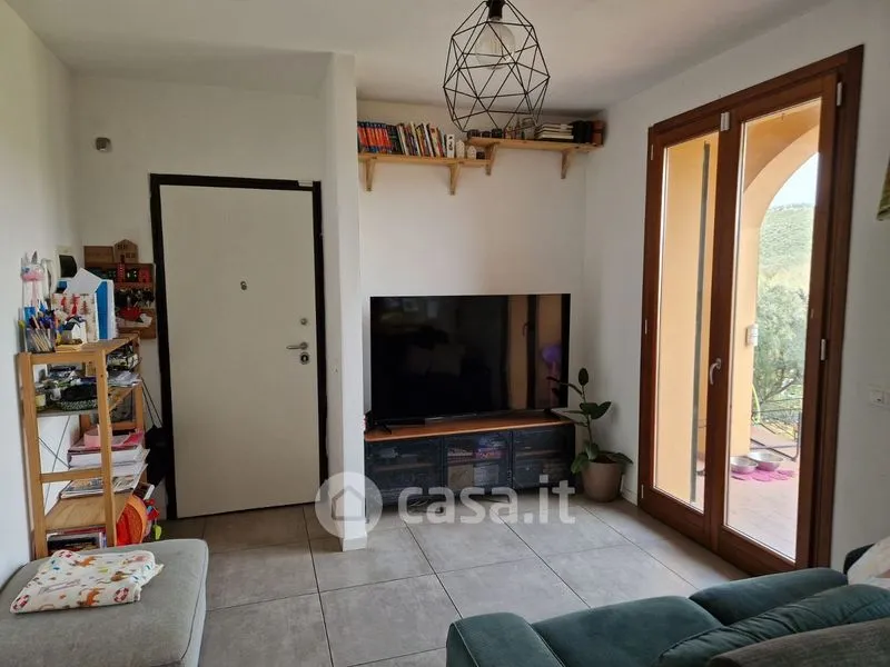Living Room - Rustic Apartment with Garden in Figline e Incisa Valdarno