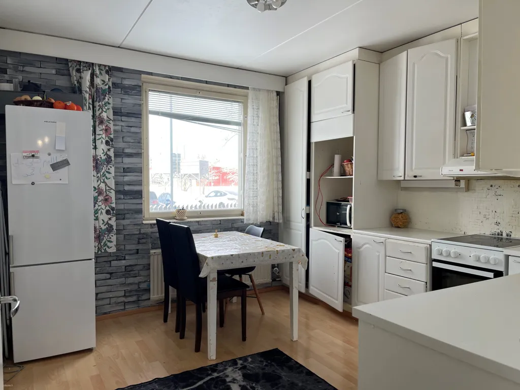 Köök - First-Floor Flat with Glazed Balcony in Lauste