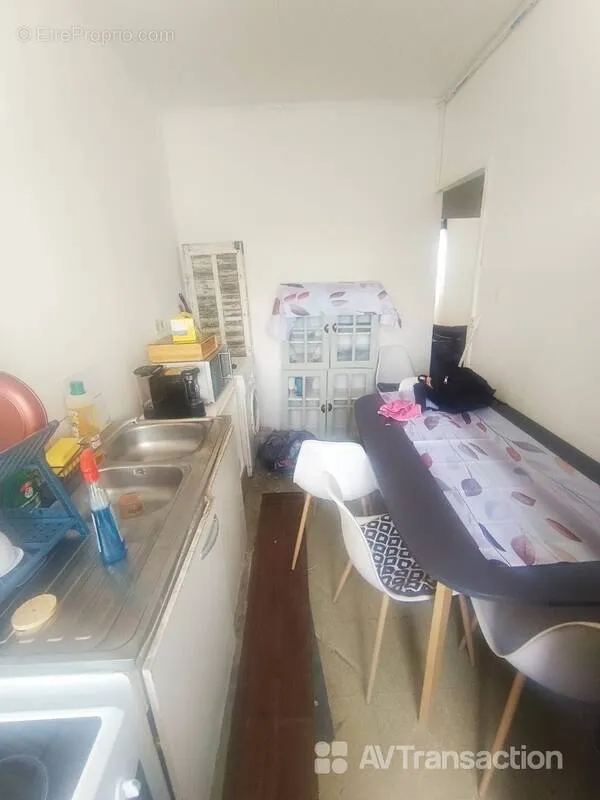 Köök - Renovated Flat near Metro in Marseille-3e