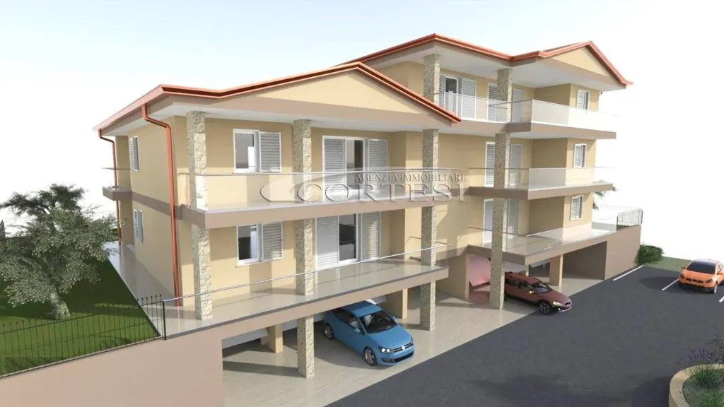 Newly Built Apartment with Private Garden in Solomeo