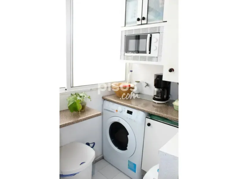 Pesuköök - Bright Apartment with Terrace in Lugo