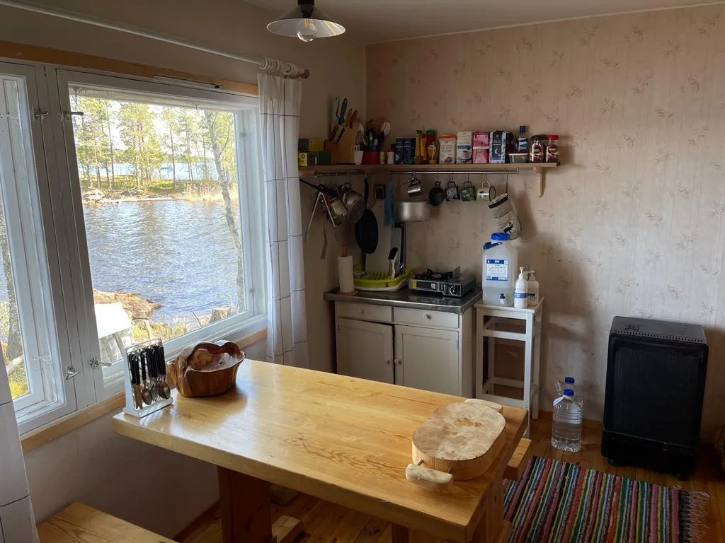 Köök - Traditional Cottage with Sauna on Saimaa Island