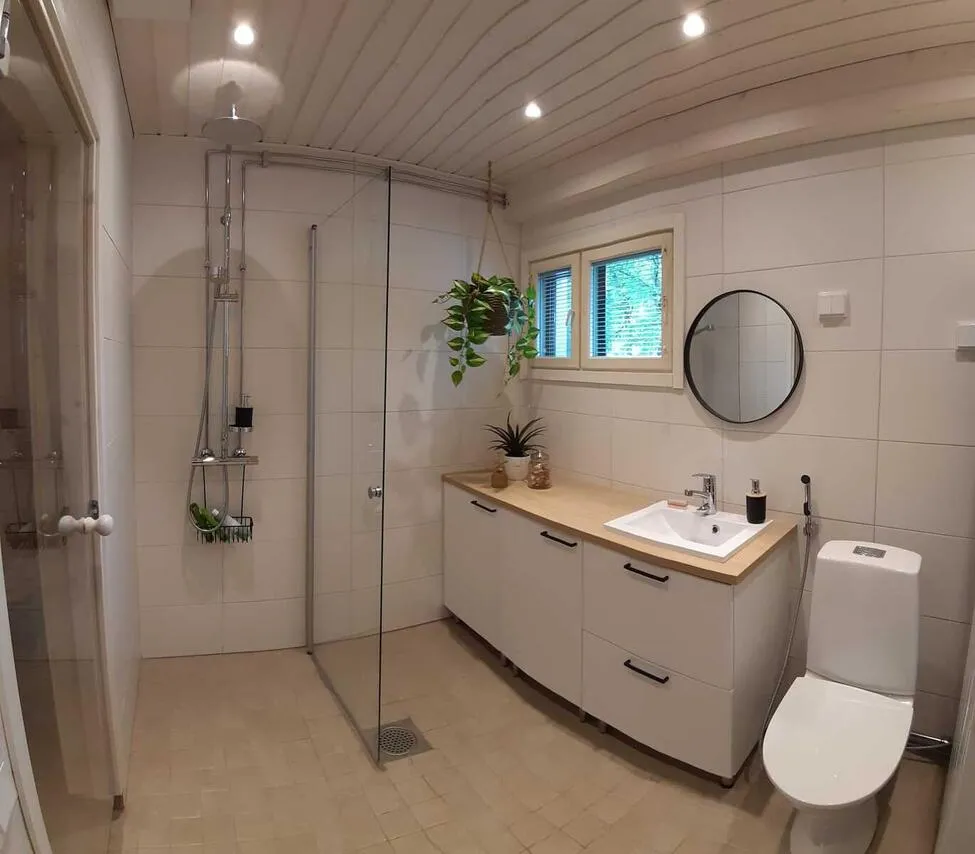 Vannitoad - Well-Maintained Terraced House with Sauna in Helsinki