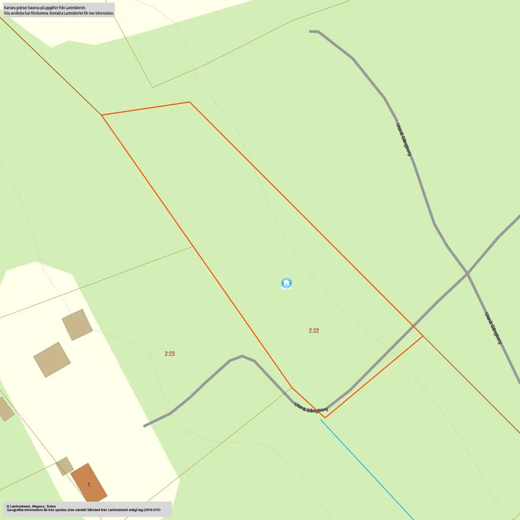 Large Plot with Sea Access in Utanå