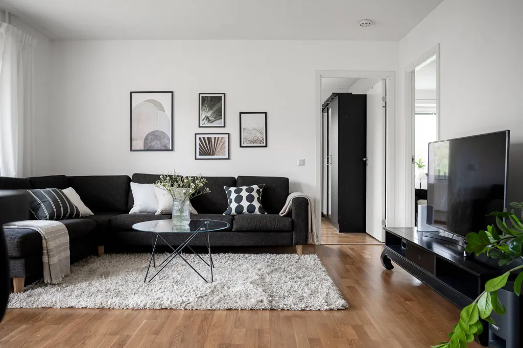 Elutuba - Spacious 3-Bedroom Flat with Terrace in Hässelby Strand