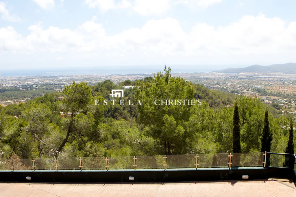 Terrasse - Villa with Panoramic Views between Ibiza and San Jose