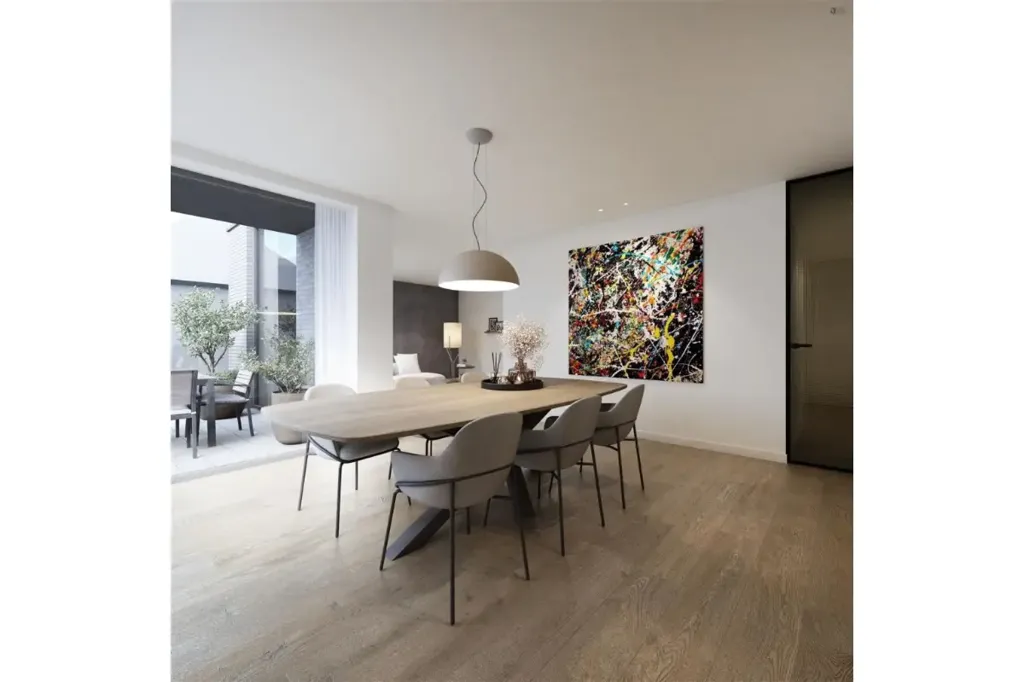 Söögituba - Modern Studio Apartment with Terrace in Stekene