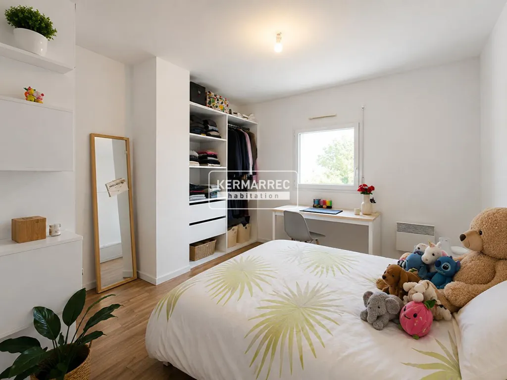 Chambres - Maison contemporaine avec jardin à Vannes Ouest