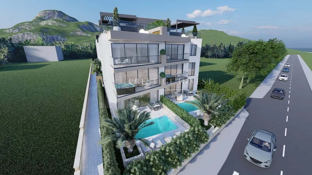 Modern Apartment with Sea View in Sukošan