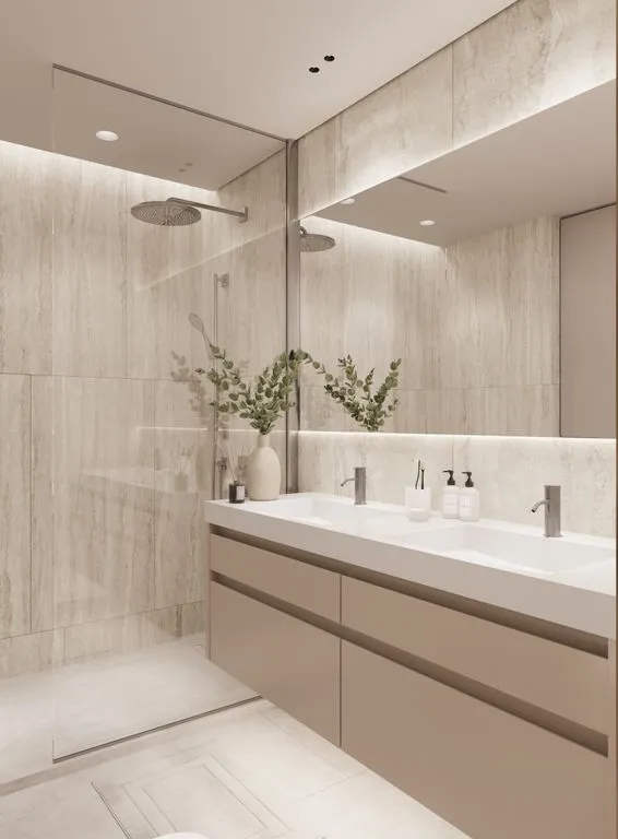 Bathrooms - Luxury Penthouse with Mountain View in Estepona