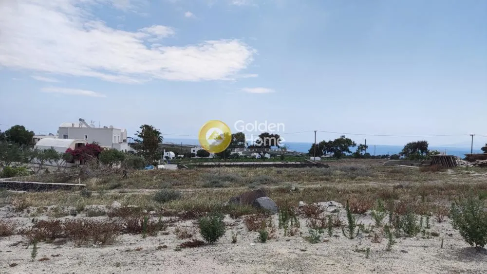 Aed - Buildable Plot with Sea View in Santorini