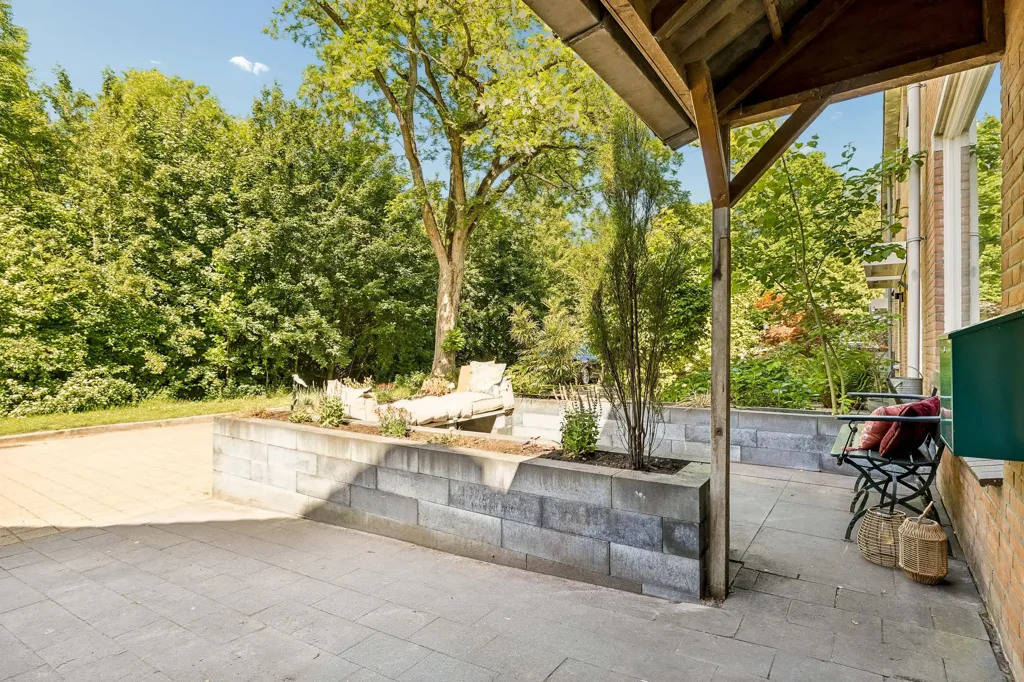 Terrasse - Corner House with Garden at Forest Edge in Lelystad