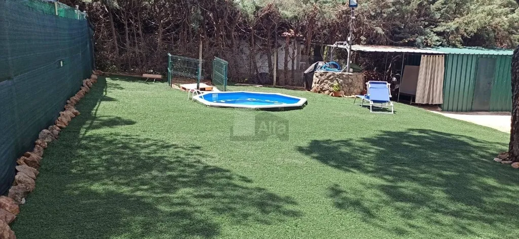 Piscine - Chalet with Pool in Navas del Rey