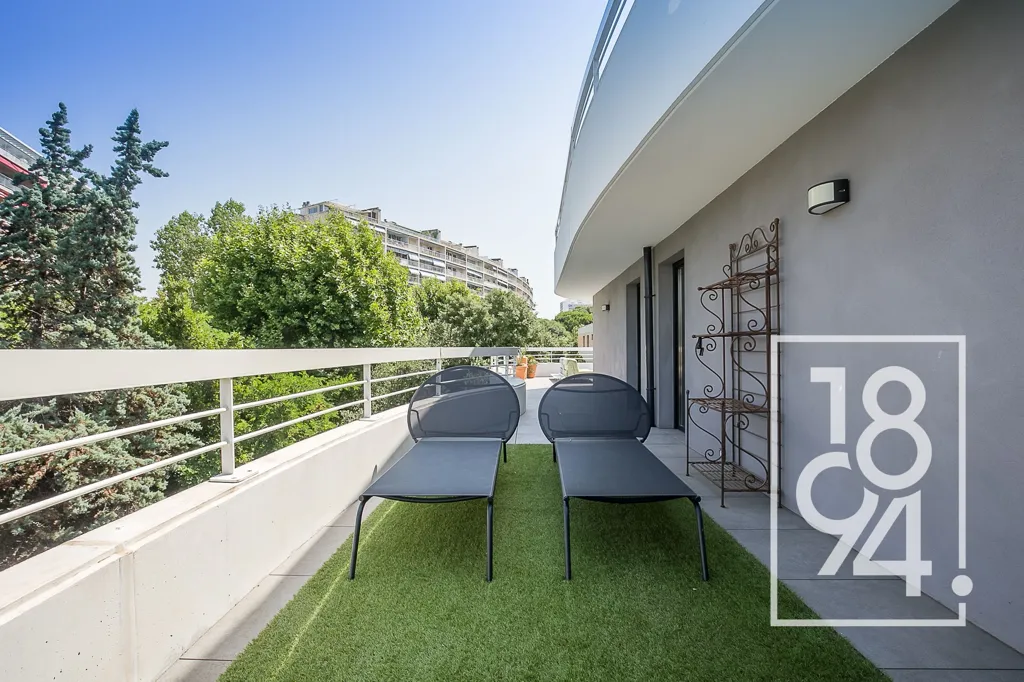 Balcon - Appartement avec Terrasse de 70m² au 8ème Arrondissement de Marseille