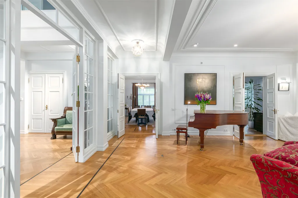 Living Room - Historic Villa with Garden in Tallinn