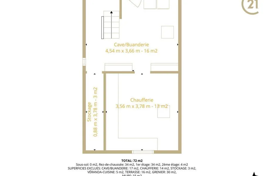 Maison 2 chambres à FLAWINNE