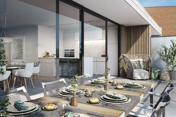Terrasse - Appartements avec Terrasse à Genk, Weg naar As 18